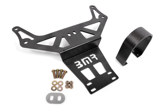BMR 15-23 Dodge Challenger (Auto Trans) Hellcat/Demon Driveshaft Safety Loop - Black Hammertone