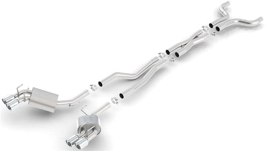 Borla 140495 12-14 Chevrolet Camaro ZL1 Coupe 6.2L 8cyl AT/MT 6spd RWD Aggressive ATAK Catback Exhaust - #140495