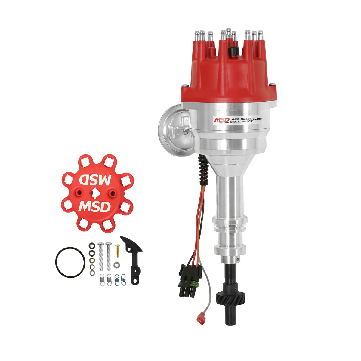 MSD 83501 for Ford 351C-460 Ready-To-Run Pro-Billet Distributor Steel Gear
