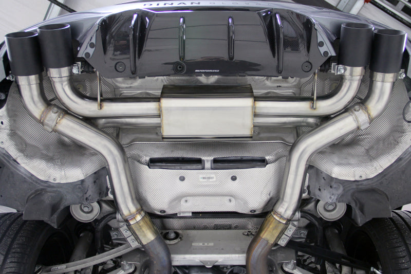 Dinan 18-23 BMW M5 (F90) Free Flow Axleback Exhaust System - Polished Tips