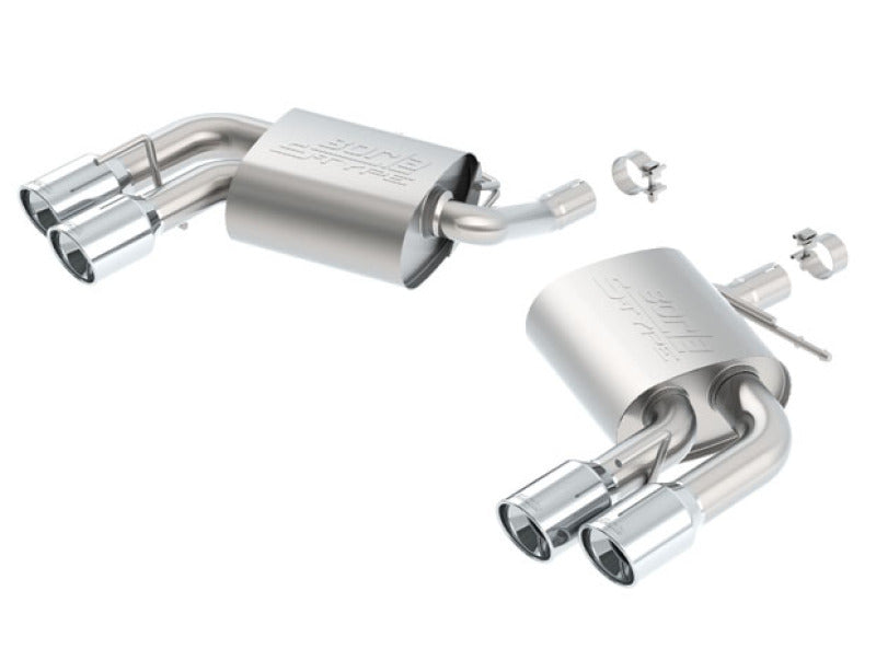 Borla 11926 2016 Chevy Camaro V6 AT/MT S-Type Rear Section Exhaust w/o Dual Mode Valves - #11926