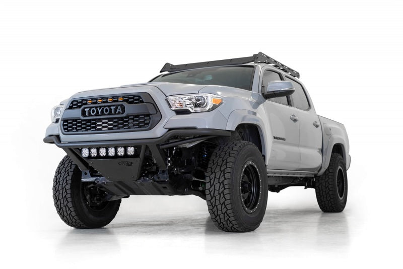 Addictive Desert Designs for 16-20 Toyota Tacoma PRO Bolt-On Front Bumper - Hammer Black