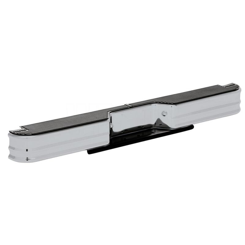 Westin 20022 Fey Surestep Universal Bumper for 1967-1997 Chevrolet/Dodge/Ford/GMC Silver