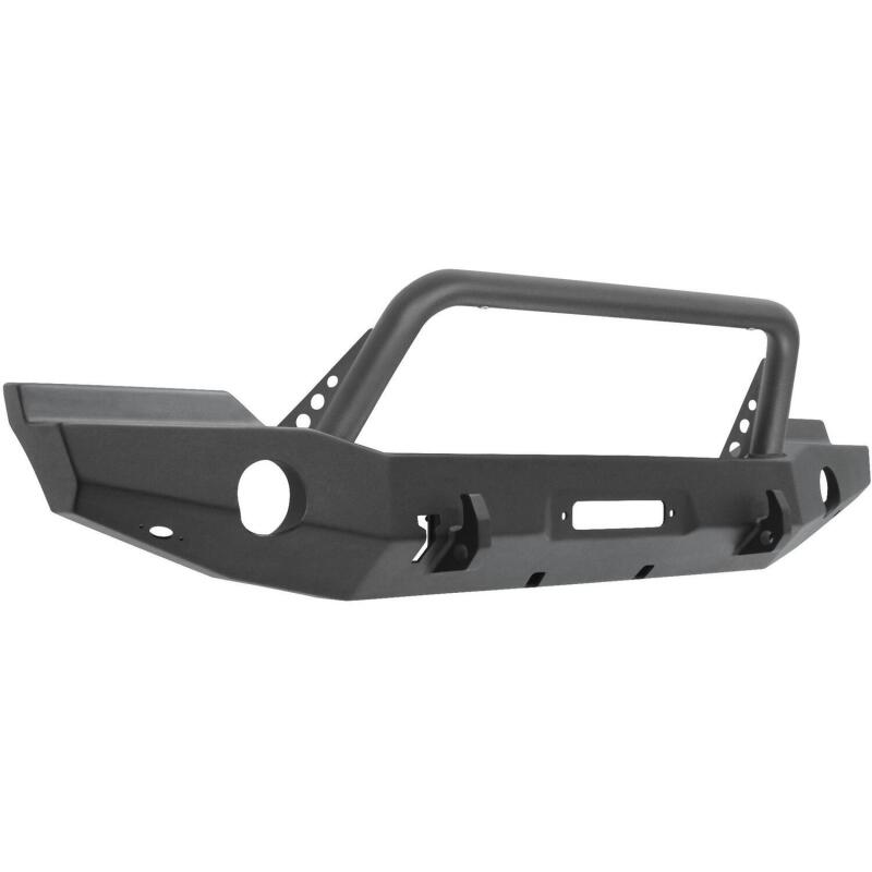 Westin 59-80045 WJ2 Full Width Front Bumper for 2007-2018 Wrangler JK Textured Black