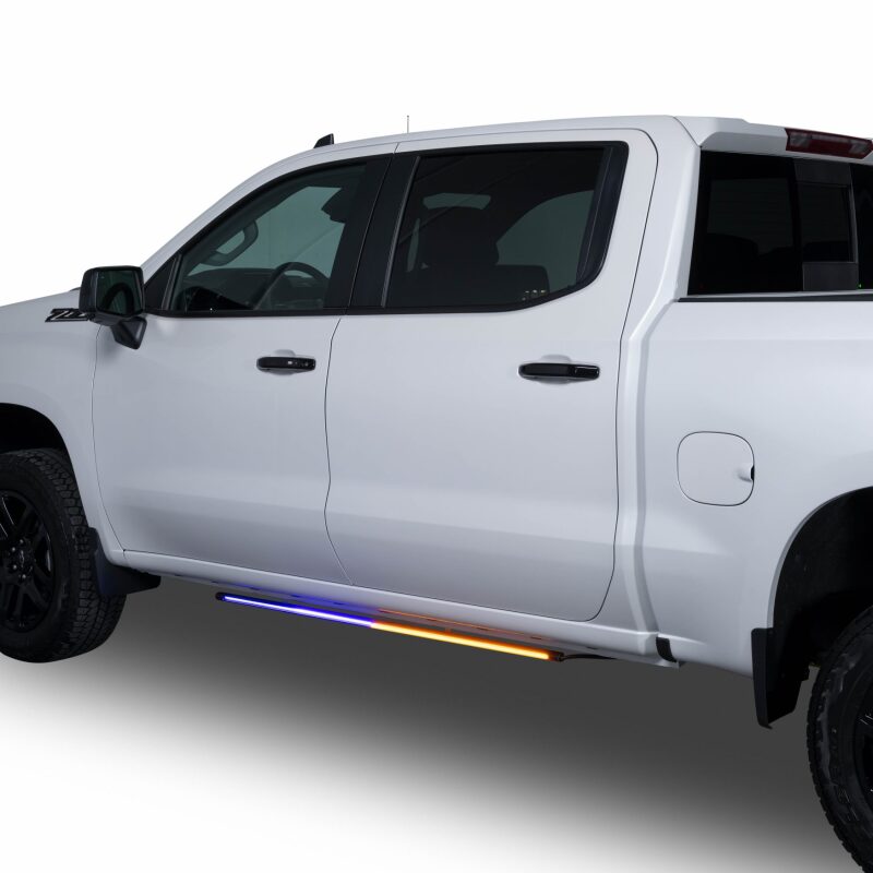 Putco for 2019-2023 Chevrolet Silverado / GMC Sierra LD Blade Rocker Kits Sideliners - Amber/White