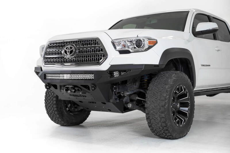 Addictive Desert Designs for 16-19 Toyota Tacoma Stealth Fighter Front Bumper w/ Winch Mount