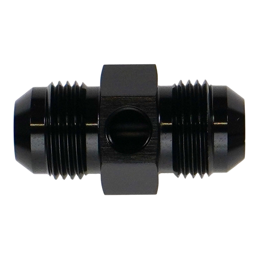 DeatschWerks 10AN Male Flare Gauge Adapter with 1/8in Gauge Port