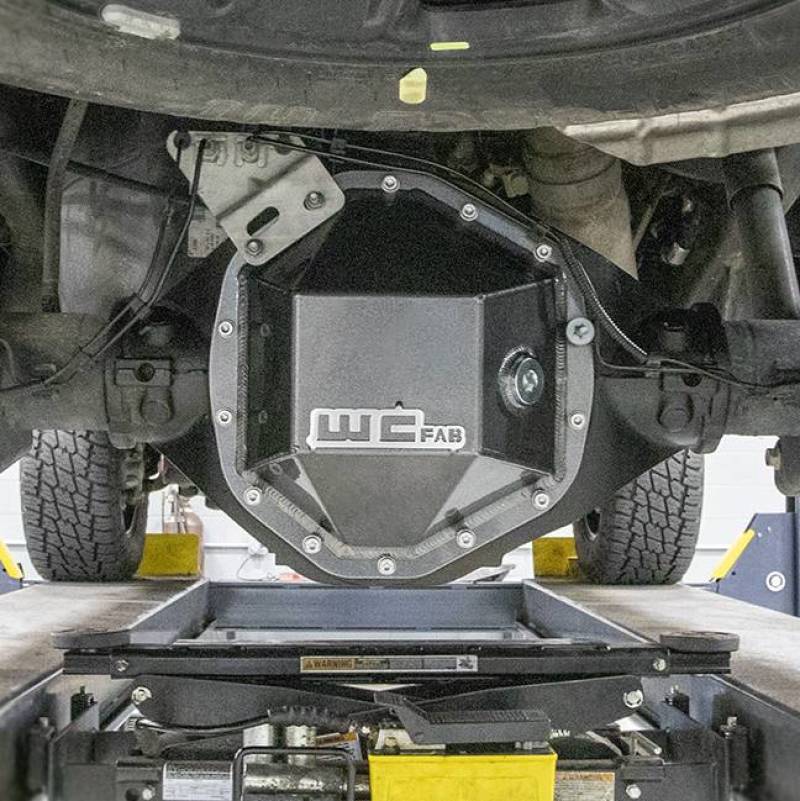 Wehrli Custom Fabrication WCF100114-RED Rear Differential Cover Red for 2020-2026 Chevrolet / GMC Duramax and 2019-2026 Ram 2500/3500