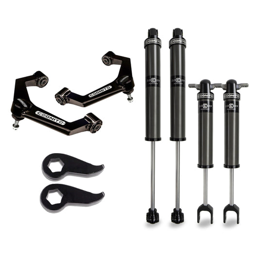 Cognito Motorsports 110-P1351 3-Inch Performance Leveling Kit with 2.0 IFP Shocks for 2020-2025 Chevrolet Silverado 2500 HD