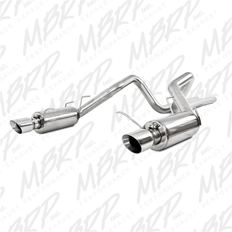 MBRP Ford Mustang GT 5.0L Street Version T409 3in Cat Back Exhaust