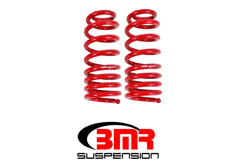 BMR 1993-2002 F-Body Front Handling Version Lowering Springs - Red