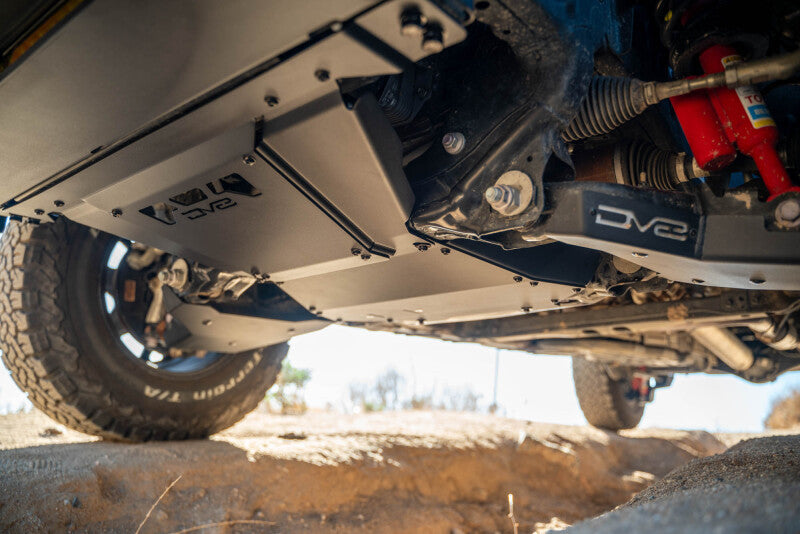DV8 24-25 Toyota Tacoma & Land Cruiser Rear Belly Skid Plate - #SPTT1-09