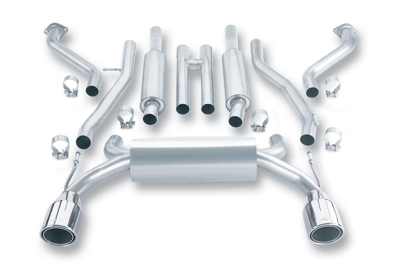 Borla 140045 03-08 350Z True Dual Cat-Back Exhaust 2BOXES - #140045