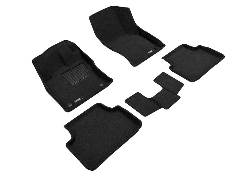 3D MAXpider Elegant Front & Rear Floor Mats for 2019-2024 Volkswagen Jetta