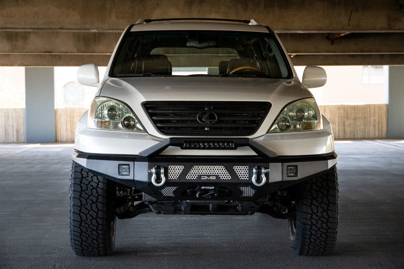 DV8 Offroad 03-09 Lexus GX 470 MTO Series Winch Front Bumper - #FBGX-02