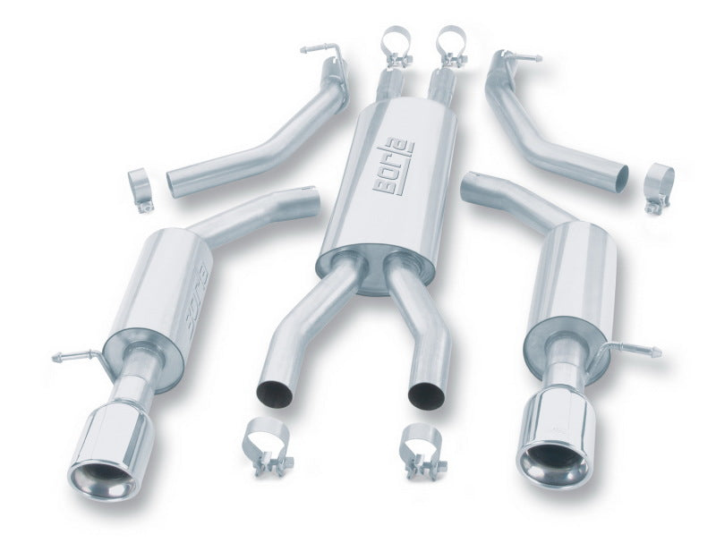 Borla 140081 03 Thunderbird 3.9L V8 AT RWD 2 DR Catback Exhaust - #140081