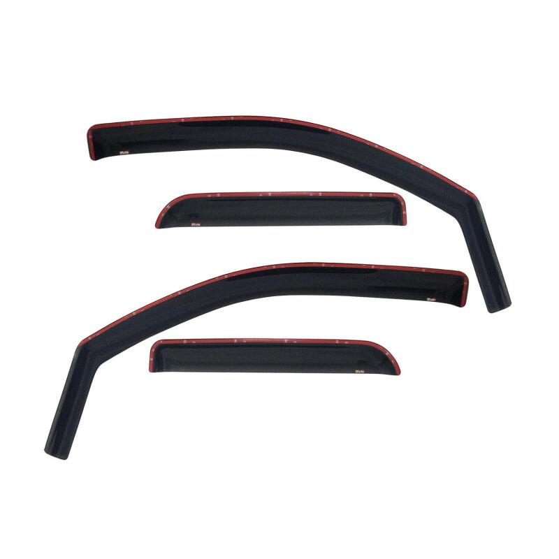 Westin 72-35403 In-Channel Wind Deflector 4-Piece for 2009-2026 Dodge/Ram Quad Cab Smoke