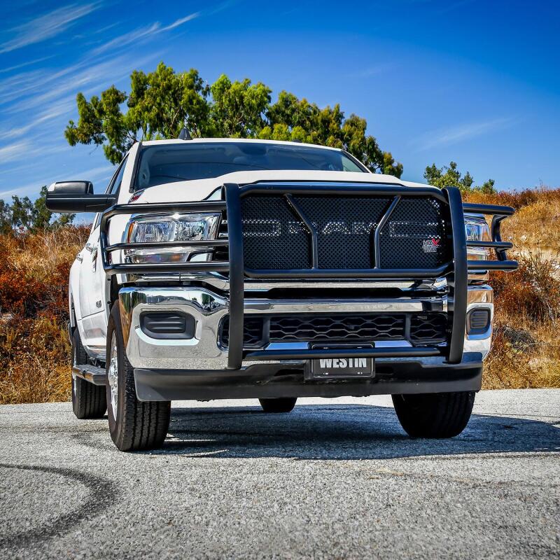Westin 57-24025 HDX Modular Grille Guard for 2019-2024 Dodge Ram 2500/3500 Black