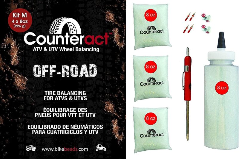 Counteract KIT M ATV/UTV Balancing Bead DIY Kit (4) 8oz Bags