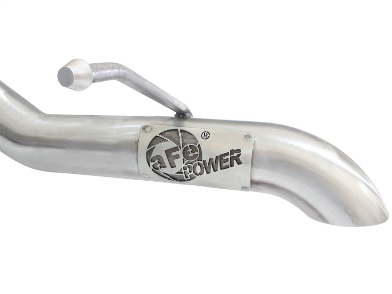 aFe MACHForce XP 2.5in SS-409 Cat-Back Exhaust 07-16 Jeep Wrangler (JK) V6-3.6L/3.8L (2-4 Door) - #49-48055