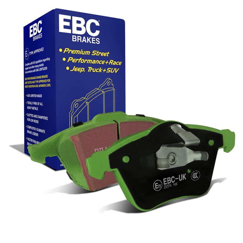 EBC 07-13 Mazda 3 2.3 Turbo Greenstuff Front Brake Pads DP21574