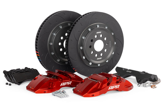 APR 22-26 Audi S3/22-24 VW GTI/Golf R 370x34mm 6-Piston Big Brake Kit (MQBEVO 355mm) - Front - Red