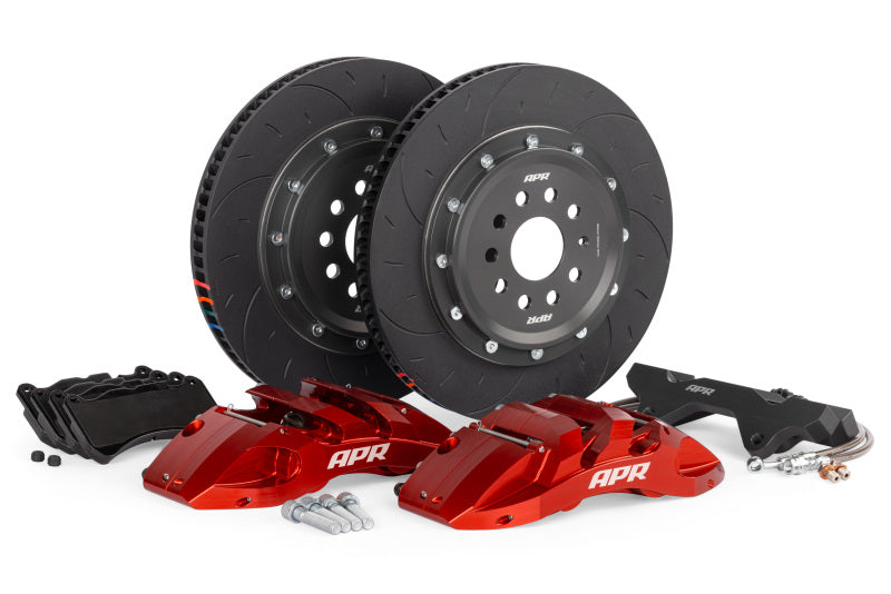 APR 16-23 Audi TT/TTS Quattro 370x34mm 6-Piston Big Brake Kit (MQB/MQBEVO 340mm) - Front - Red