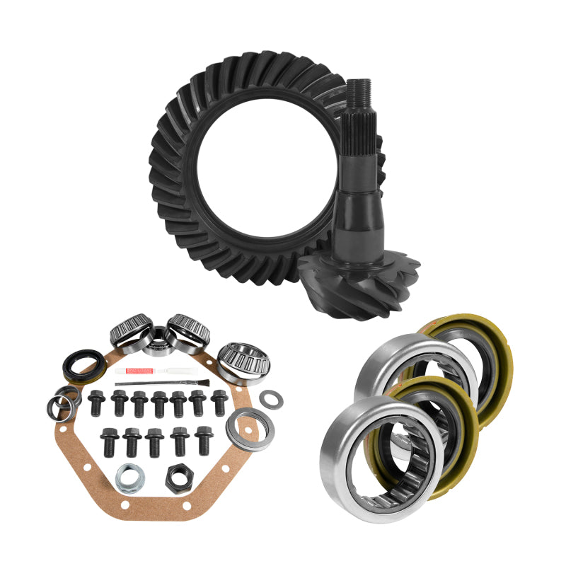 Yukon Gear & Axle YGK2084 ZF 9.25in CHY 3.91 Rear Ring & Pinion Install Kit Axle Bearings & Seal