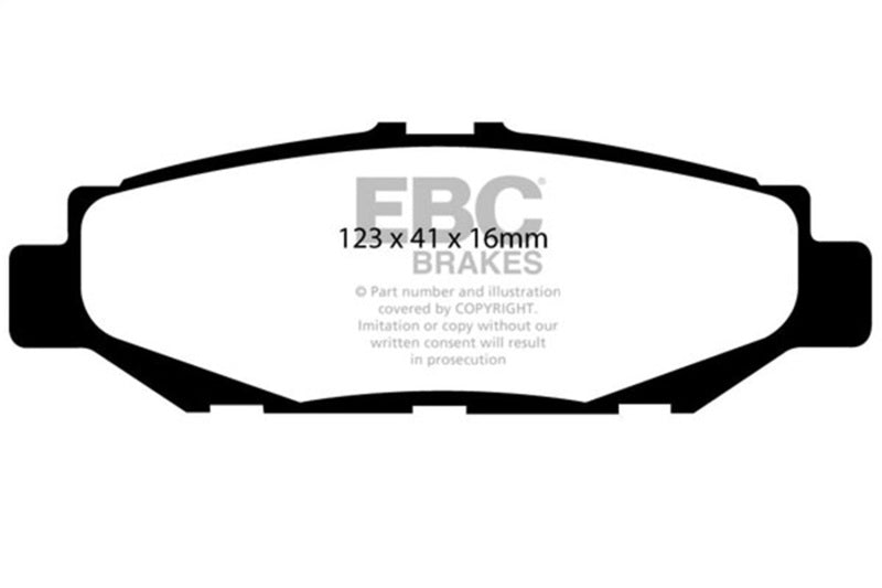 EBC 93-97 Lexus GS300 3.0 Greenstuff Rear Brake Pads DP2848