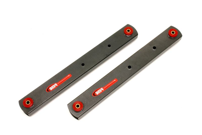 BMR 1964-1972 A-Body Non-Adj. Boxed Lower Control Arms (Polyurethane) - Black Hammertone