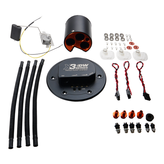 DeatschWerks 98-04 Ford Mustang X3 Module with Install Kit and No Pumps