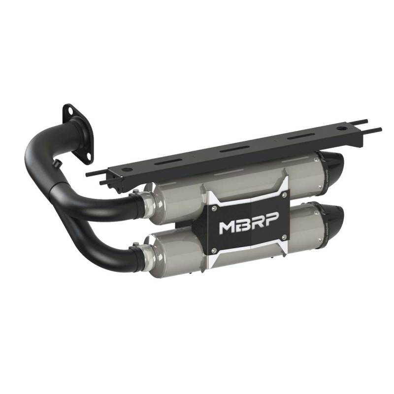MBRP 19-20 Honda Talon Dual Slip-On Exhaust w/Perf. Muffler