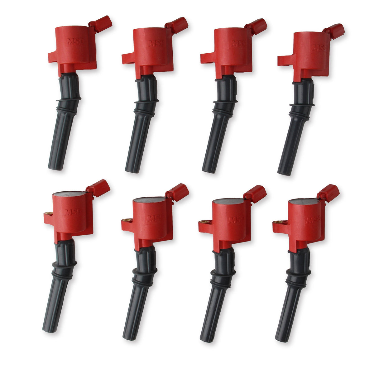 MSD 82428 Coil - Blaster - for Ford 2-Valve V8 - Red - 8-pack