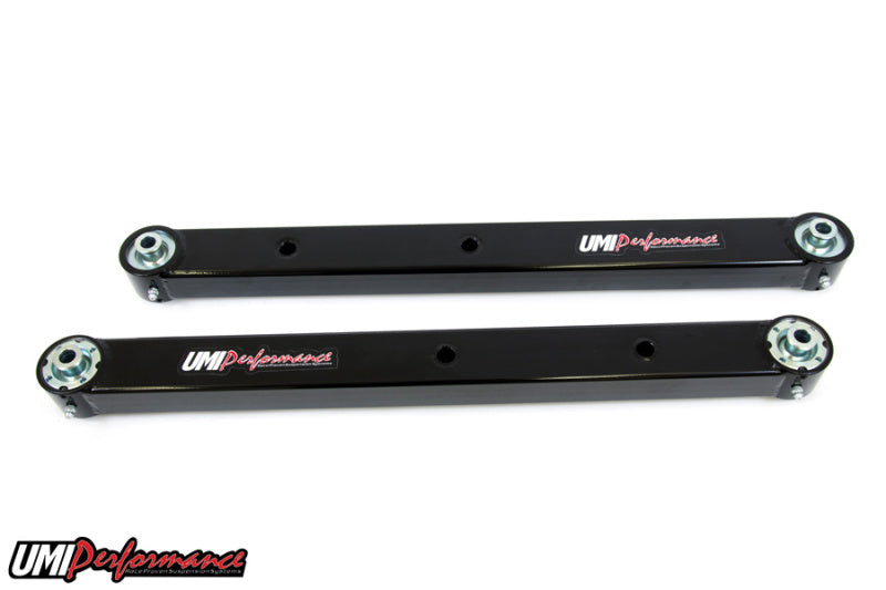 UMI Performance 3042-B Boxed Lower Control Arms with Dual Roto-Joints Black