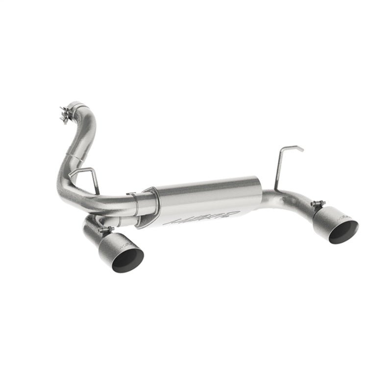MBRP 2018+ Jeep Wrangler 3.6L V6 Dual Rear Exit Axle Back T409 Exhaust