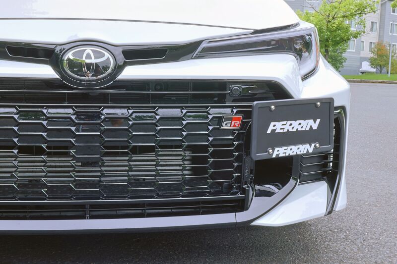 PERRIN 2025+ Toyota GR Corolla License Plate Relocation Kit