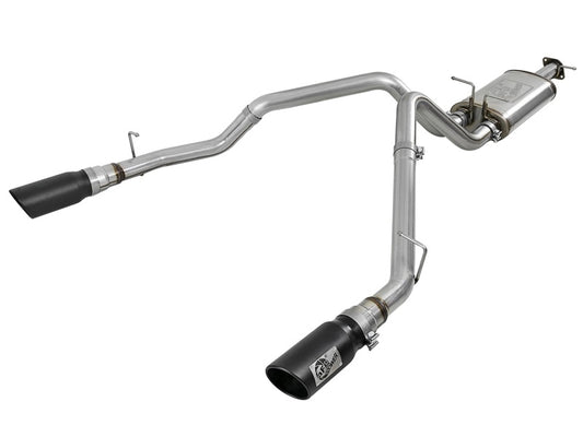 aFe MACH Force-Xp 3in 409 SS Cat-Back Exhaust 2019 RAM 1500 V8-5.7L w/ Black Tip - #49-42059-B