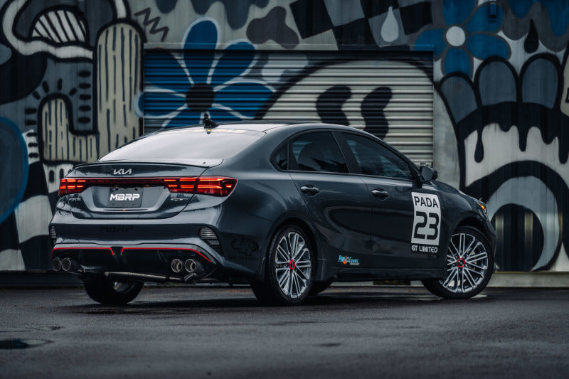 MBRP Kia Forte GT 1.6L Turbo2.5in Axle-Back w/ Quad Carbon Tips