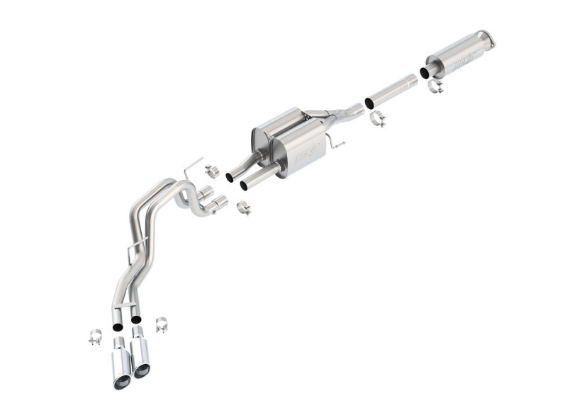 Borla 140404 10-12 Ford F-150 Raptor 6.2L V8 2/4WD AT Touring SS Catback Exhaust - #140404