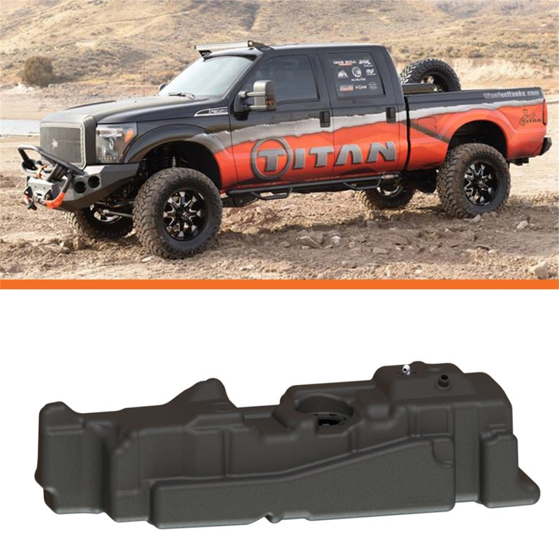 Titan Fuel Tanks 11-16 Ford F-250/F-350 PowerStroke Crew Cab Short Bed 60 Gallon XXL Mid-Ship Tank 7021211