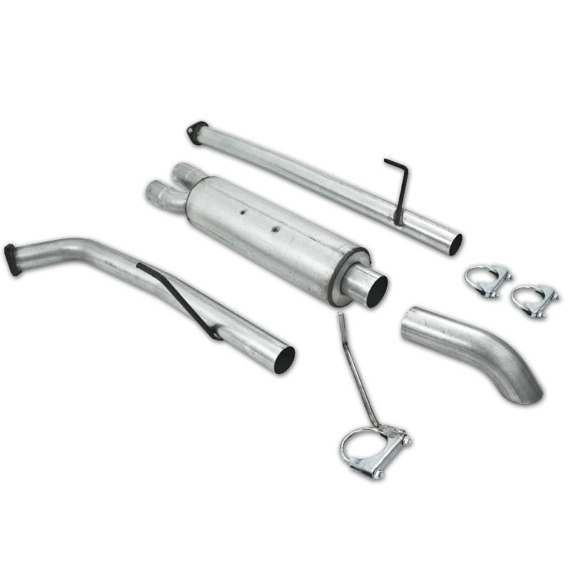 MBRP 07-08 Toyota Tundra Cat Back Turn Down Single Side AL Exhaust