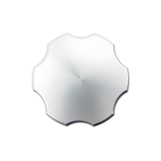 Wehrli Custom Fabrication WCF100394 Billet Aluminum Clear Anodized Oil Fill Cap for 1998.5-2024 Dodge Ram / Ram 2500 / 3500 Cummins