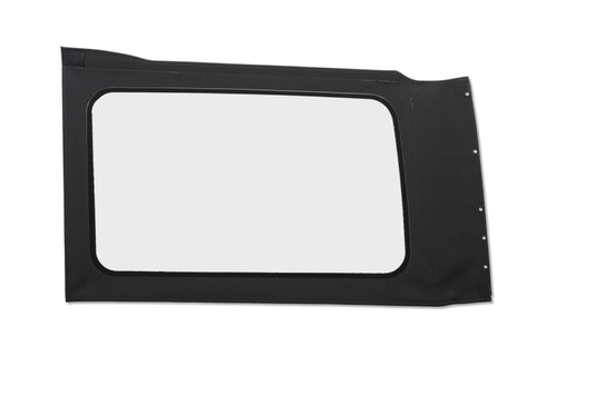 Bestop 18-26 Jeep Wrangler JL Oe JL Replacement Windows (Quarter Left Hand 4-Door Black Twill Clear)