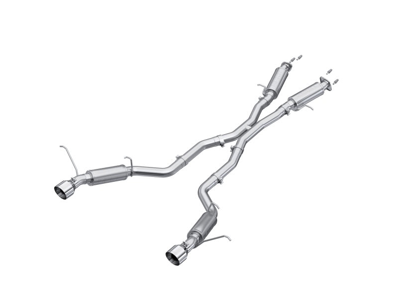 MBRP S5525AL Armor Lite Cat-Back Exhaust - Dual Rear Exit | 2012-2021 Jeep Grand Cherokee SRT 6.4L