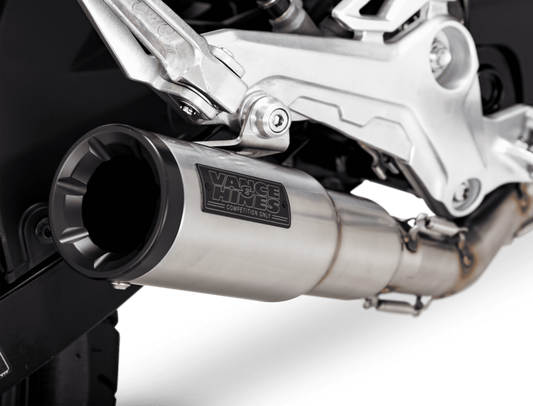 Vance & Hines 14339 Hooligan Hi-Output PCX 1-1 Exhaust Brushed for 2021-2024 Honda Grom