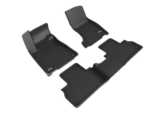 3D MAXpider Kagu Front & Rear Floor Mats for 2019-2023 Maserati Levante