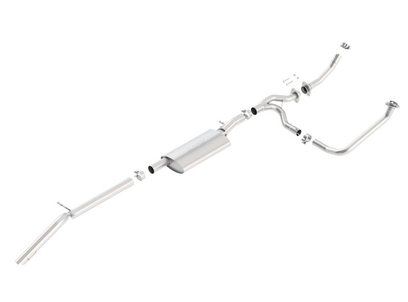 Borla 140634 12-15 Jeep Wrangler 3.6L V6 Auto/Manual Trans Turndown Tip Dual Left Rear Exit Exhaust - #140634