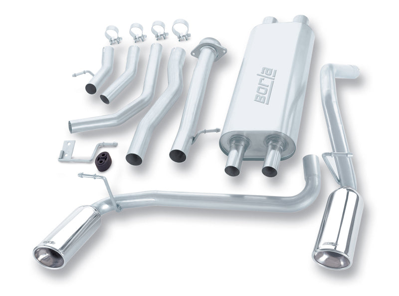 Borla 140037 03-06 Hummer H2 6.0L 8cyl SS Catback Exhaust - #140037
