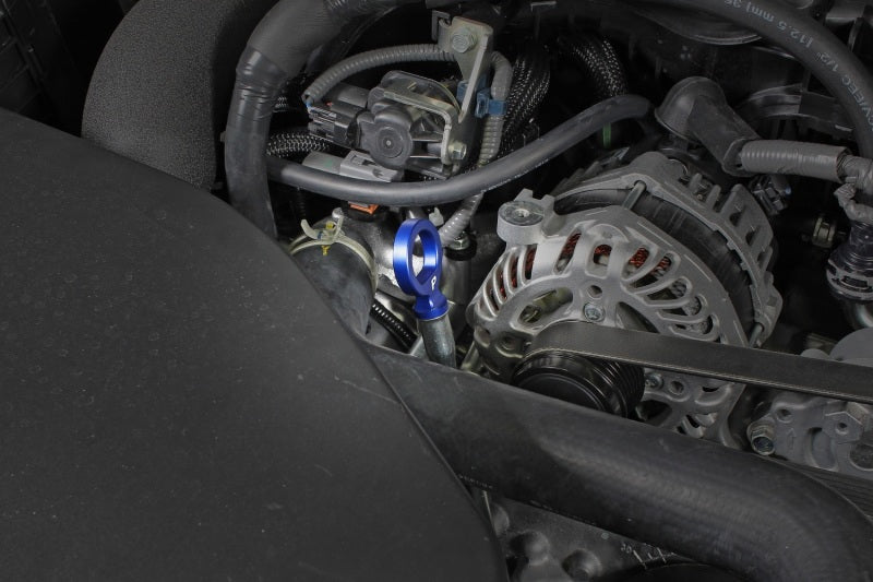 PERRIN 15-26 Subaru WRX & 13-26 BRZ/FR-S/86/GR86 Dipstick Handle Loop Style - Blue
