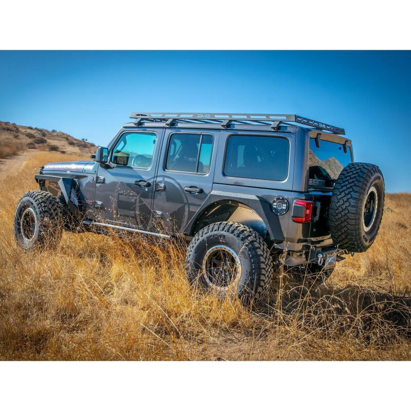 DV8 Offroad 18-21 Jeep Wrangler JL 4-Door Roof Rack - #RRJL-01